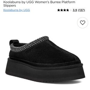 Koolaburra by UGG Women's Black Platform Slippers